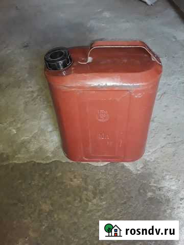 Канистра металлическая 10л Чебоксары - изображение 1