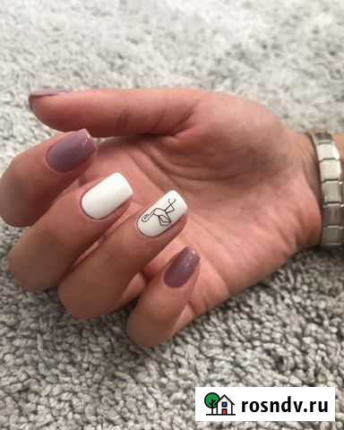 Наращивание и покрытие шеллаком ногти Мурино - изображение 1