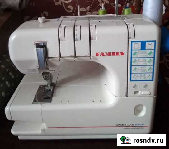 Распошивальная машина family masterlock 8000 W Улан-Удэ - изображение 1