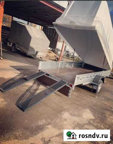 Прицеп мзса 817712.012 для перевозки снегоходов Иваново - изображение 1