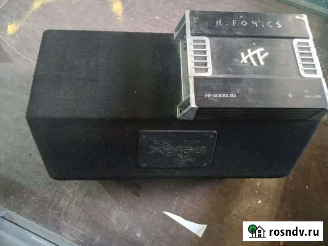 Сабвуфер и усилитель Сосногорск - изображение 1