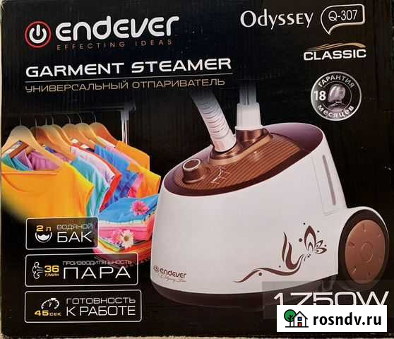Endever odyssey Q-307 отпариватель для одежды Ульяновск - изображение 1