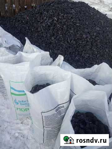 Уголь в мешках 35кг Новоалтайск - изображение 1