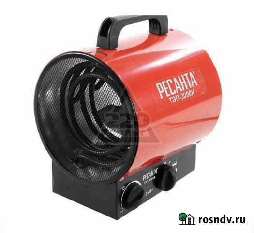 Тепловая пушка электрическая ресанта тэп-3000К Красногорск - изображение 1