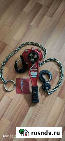 Таль ручная рычажная Сорокин 1,5т Воронеж - изображение 1