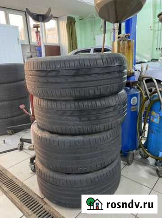 Летняя резина r18 235 60 за все цена Звенигород - изображение 1