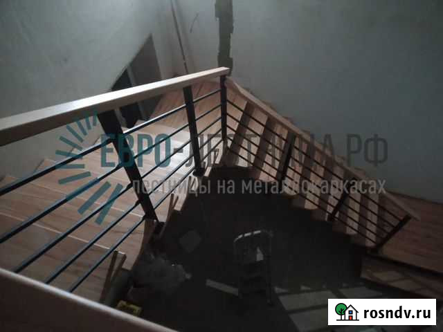 Лестница трехмаршевая с двумя площадками Благовещенск - изображение 1