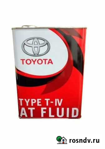 Трансмиссионное масло toyota ATF Type T-IV Auto fl Астрахань - изображение 1
