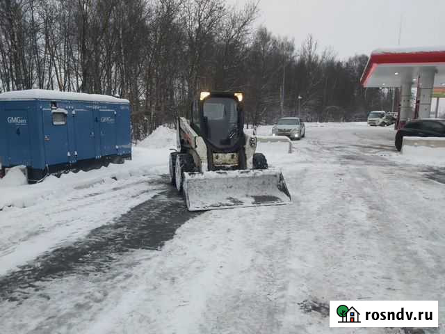 Уборка снега аренда экскаватора погрузчика трактор Домодедово - изображение 1