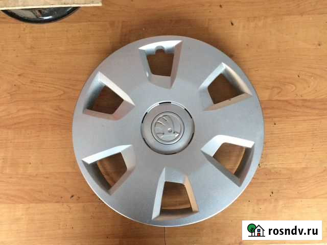 Колпак Шкода рапид на колёсных диск R-15 Варгаши - изображение 1