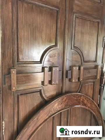 Дубовая дверь ручной работы Сельцо - изображение 1