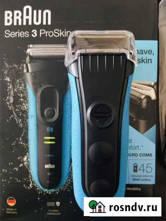 Новая Бритва электрическая Braun Series 3 ProSkin Челябинск - изображение 1