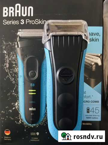 Новая Бритва электрическая Braun Series 3 ProSkin Челябинск - изображение 1