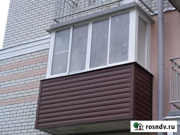 Остекление и отделка балконов Ленинск-Кузнецкий - изображение 1