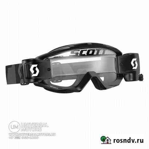 Очки scott tyrant wfs / black clear works Москва