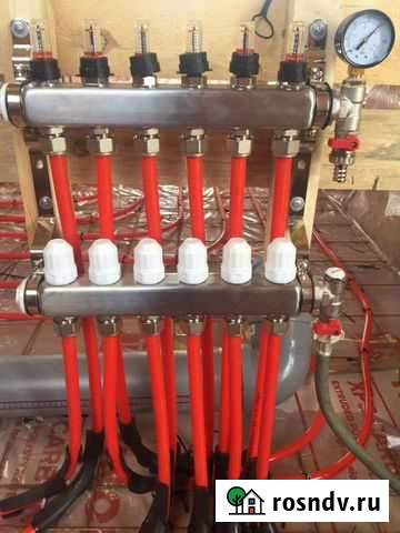 Теплый пол монтаж Петрозаводск - изображение 1