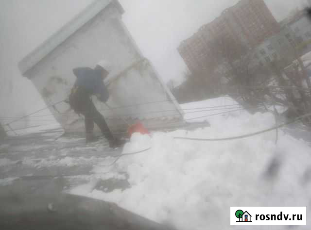 Чистка крыш от снега Москва - изображение 1