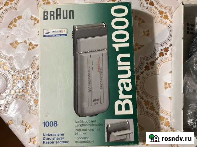 Бритва электрическая Braun новая Ростов-на-Дону - изображение 1