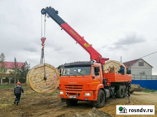 Аренда манипулятора - Услуги манипулятора Уфа - изображение 1