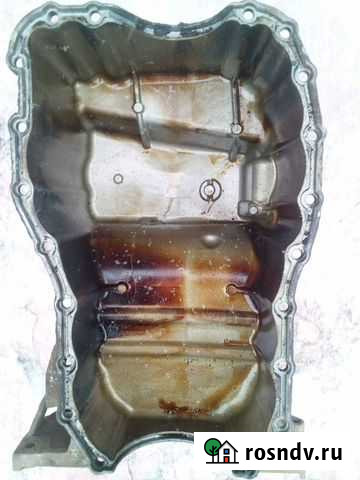 Поддон двигателя на Рено Логан 1,6 8кл Уральский - изображение 1