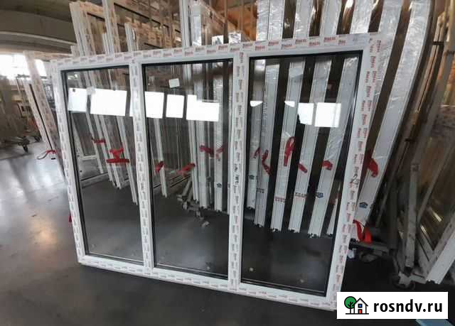 Окно Пластиковое. Глухое. 1940*1400. Калач Калач - изображение 1