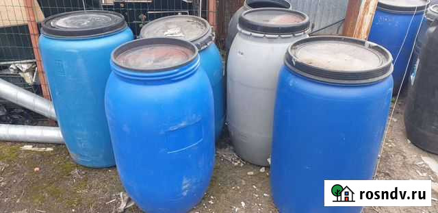 Бочка пластиковая 200 литров Тамбов - изображение 1