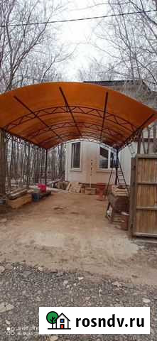 Навесы из поликарбоната Началово - изображение 1