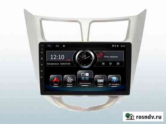 Магнитола Hyundai Solaris 2011-2016 Android 9 Краснодар