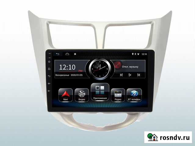 Магнитола Hyundai Solaris 2011-2016 Android 9 Краснодар - изображение 1