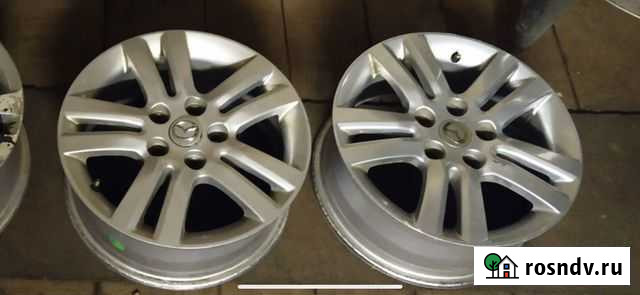 Диски литые пара R16 Mazda 3, 6, 5 MZ11 Балашиха - изображение 1
