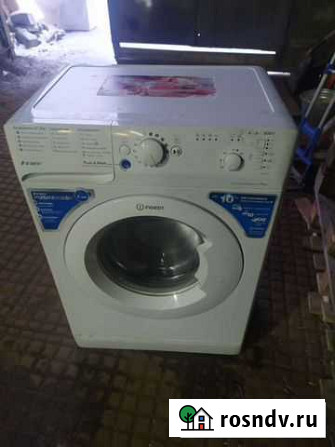 Стиральная машина indesit 5 кг 42 см Малоярославец - изображение 1