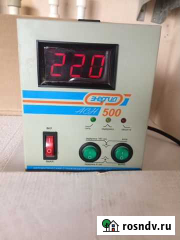 Стабилизатор напряжения Ерзовка - изображение 1