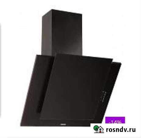 Наклонная вытяжка Eleyus titan A 750 60BL LED черн Калининград - изображение 1