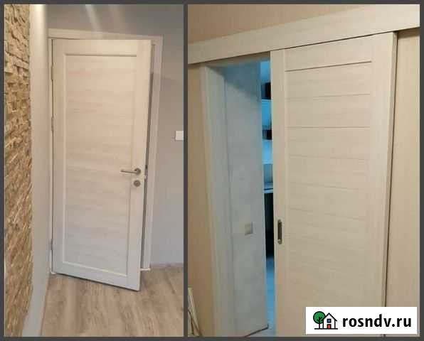 Дверь межкомнатная экошпон белный дуб Ижевск - изображение 1