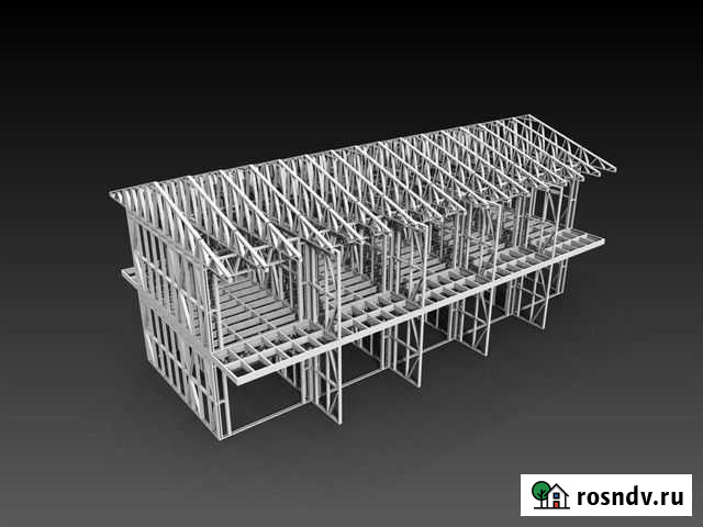 Лстк каркас гостевого дома на 10 номеров Ялта - изображение 1