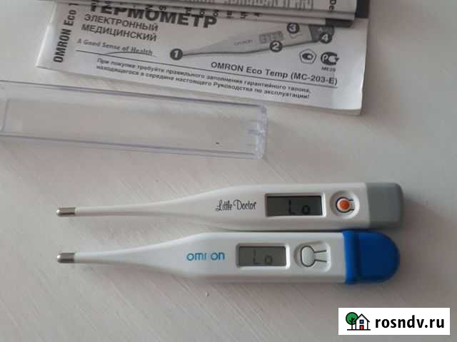 Градусник ртутный электронный Альметьевск - изображение 1