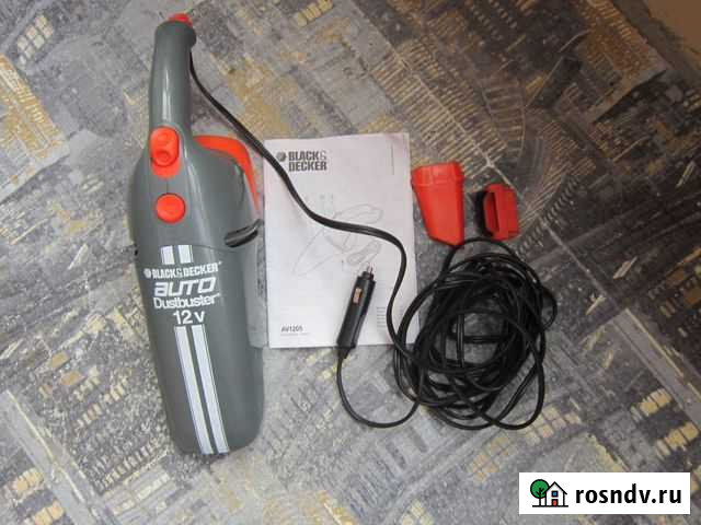 Автомобильный пылесос Black & Decker AV 1205 Смоленск - изображение 1