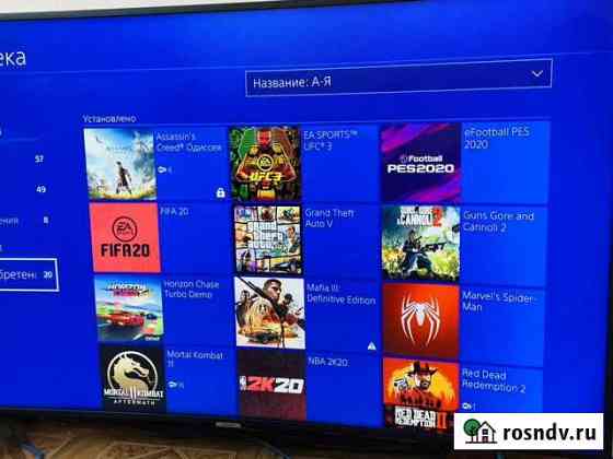 Игры на Sony ps-4, ps-5 на время Владикавказ