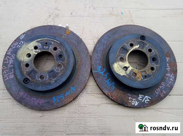 Диск тормозной задний Mazda Mpv LY3P,Mazda CX-7 Зеленогорск - изображение 1