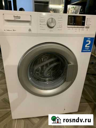 Продам стиральную машину beko RGE 685P2 BSW Завьялово - изображение 1