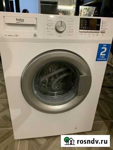 Продам стиральную машину beko RGE 685P2 BSW Завьялово - изображение 1