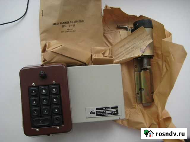 Замок кодовый электронный зкэ-4-10 Трубчевск - изображение 1