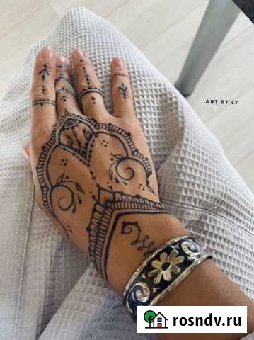 Мехенди и временное «тату» Москва - изображение 1