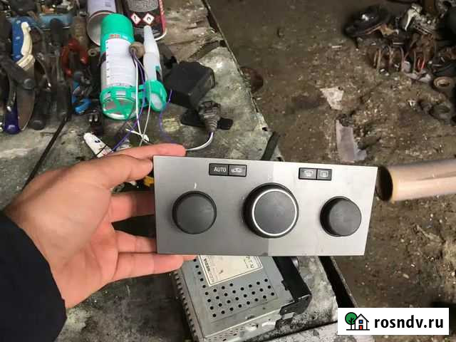 Блок управления печкой Opel Astra h Медногорск - изображение 1