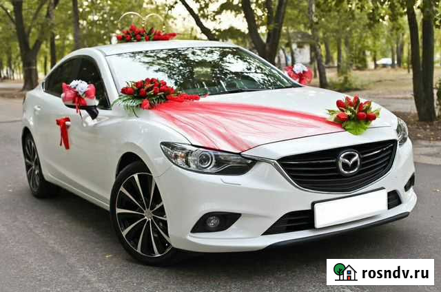 Мазда 6 на свадьбу заказ прокат с водителем Воронеж - изображение 1