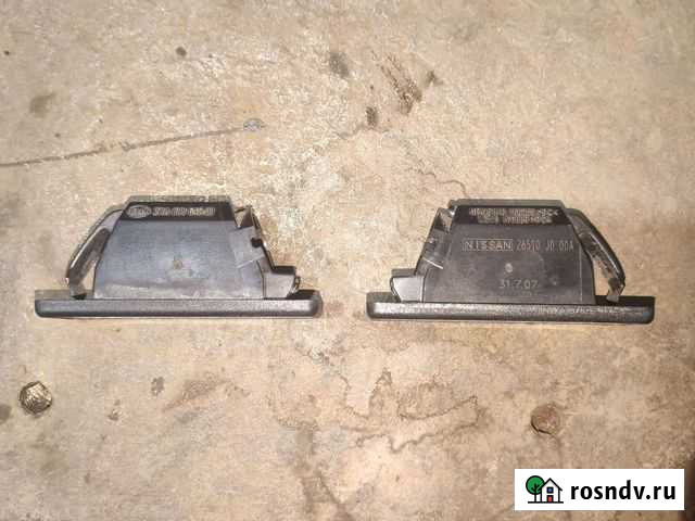 Подсветка номера Nissan Qashqai (J10) 2006) (26510 Нефтекамск - изображение 1