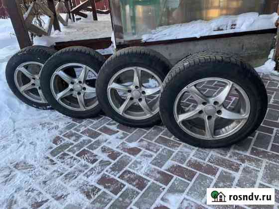 Зимняя резина r16 205 60 на дисках Сиверский