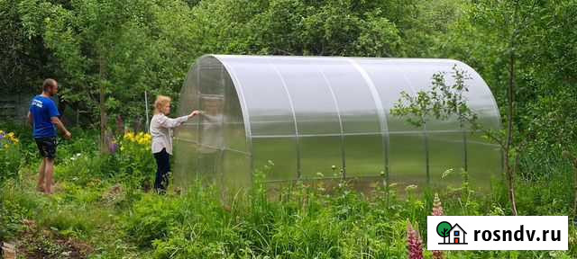 Теплицы арочные. Ширина 3,5 метра. Каркасы теплиц Красные Баки - изображение 1