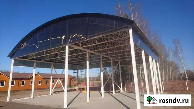 Навесы, козырьки, металлоконструкции Рязань - изображение 1