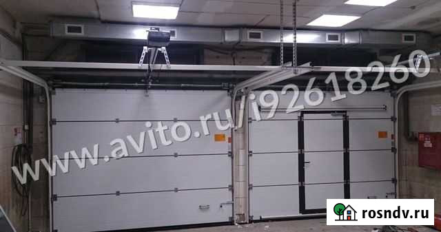 Ворота гаражные секционные Alutech Сосновый Бор - изображение 1